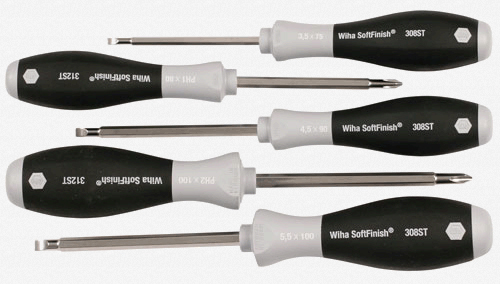 Wiha Stainless Steel Screwdriver Set KC Tool