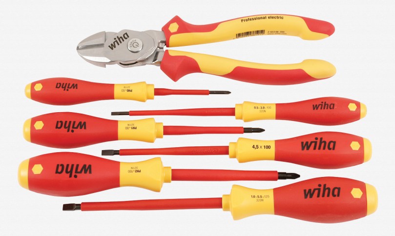 Wiha Tools 32942 7 Piece Insulated BiCut with Drivers Set